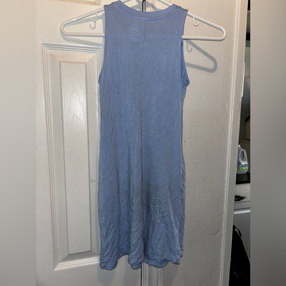 Girls 4y-5y-6y full length pocketed dress / tar heel blue gorgoues cute adorable - Picture 7 of 7